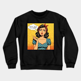 Confused Pop Girl Crewneck Sweatshirt